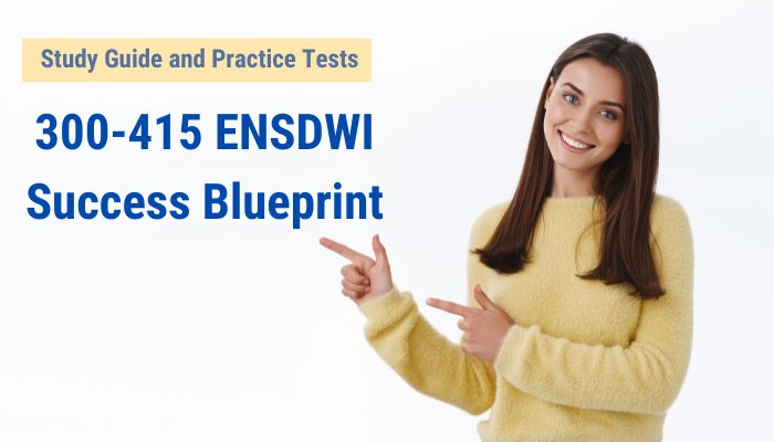 friendly-looking-female-student-showing-you-way-pointing-fingers-up-promo-banner-blank-white-copy-space-your-ad-as-give-recommendation-Study-Guide-and-Practice-Tests-300-415-ENSDWI-Success-Blueprint